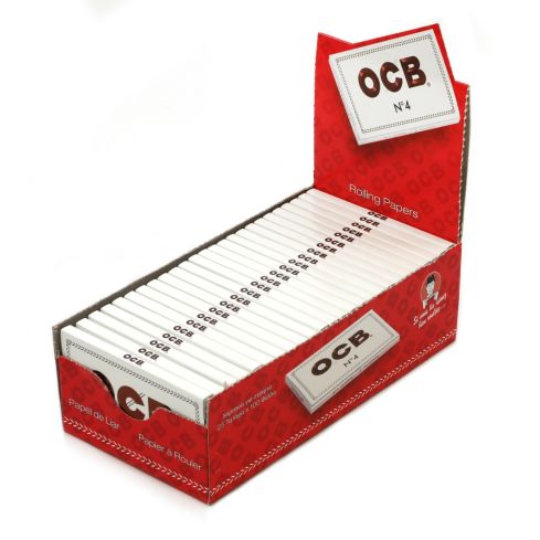 1 karp OCB No 4 Double x 25 booklets sigaretipaber - 2500 paberit