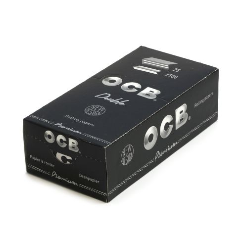 1 karp OCB Premium Black Double sigaretipaber - 2500 paberit