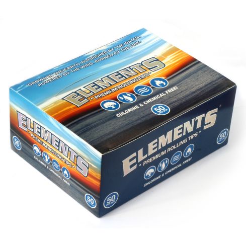 Sigaretifiltrid ELEMENTS Premium regular Rolling Filter tips - 50 booklets x 50 tips