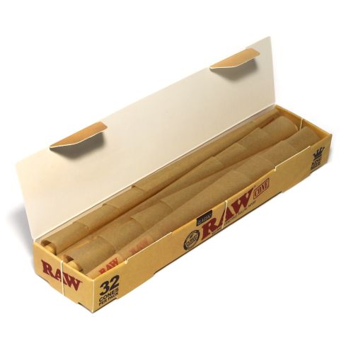 RAW Classic King size Pre Rolled Cones - 32 Pack