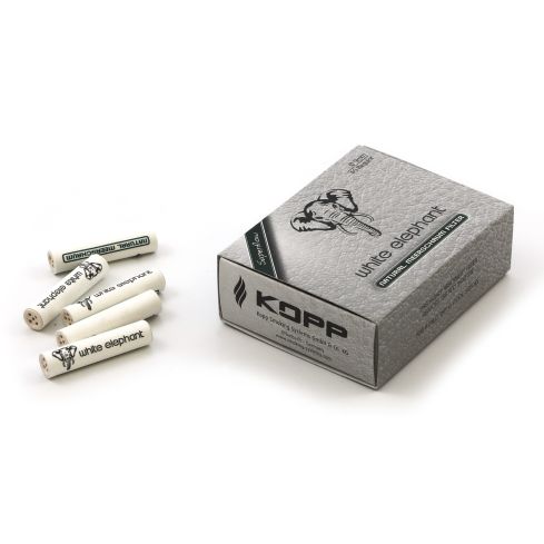 Piibufiltrid White Elephant Meerschaum filters 9mm x 40