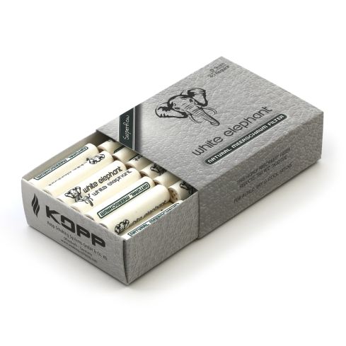 Piibufiltrid White Elephant Meerschaum filters 9mm x 40