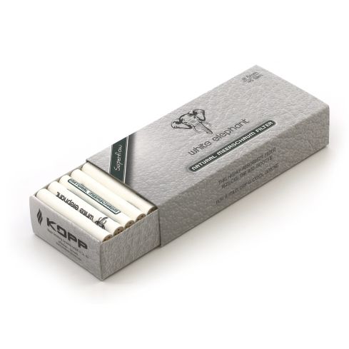 Piibufiltrid White Elephant Meerschaum filters 6mm x 45