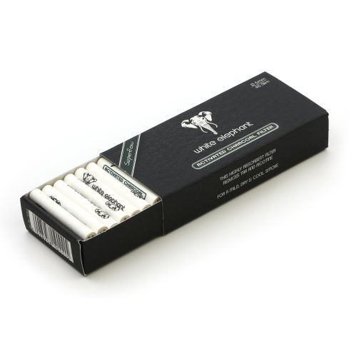 Piibufiltrid White Elephant Charcoal filters 6mm x 45