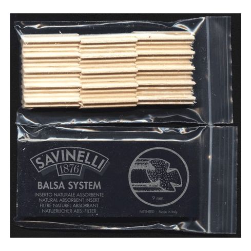 Balsafiltrid Savinelli 9mm balsafilter x 15 tk.
