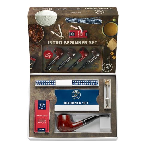 Vauen Pipe Smoking Starter Kit Intro - Brown and Bent