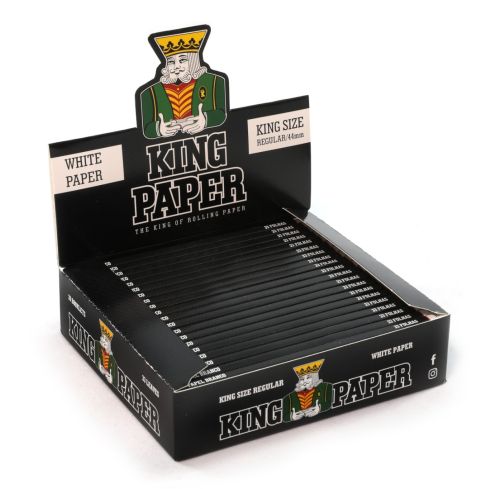 1 box - aLeda KING PAPER Regular King Size 44mm x 20 booklets - total 660 papers