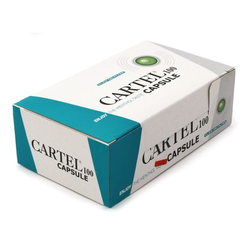 Hülsid Cartel Capsule 100 Green filtered Cigarette tubes - 100 tubes
