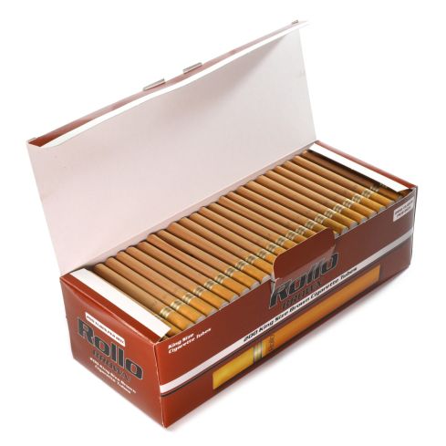 Hülsid Rollo Brown color Cigarette tubes King Size 84mm - 200 tubes