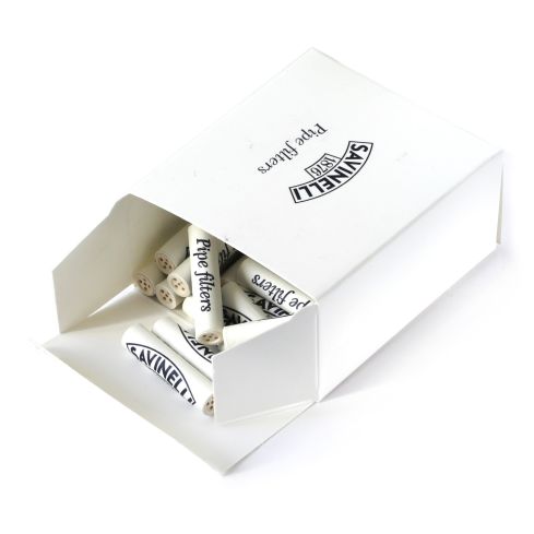 Piibufiltrid Savinelli Charcoal Pipe Filters Diameter 9mm - Total 35 Filters