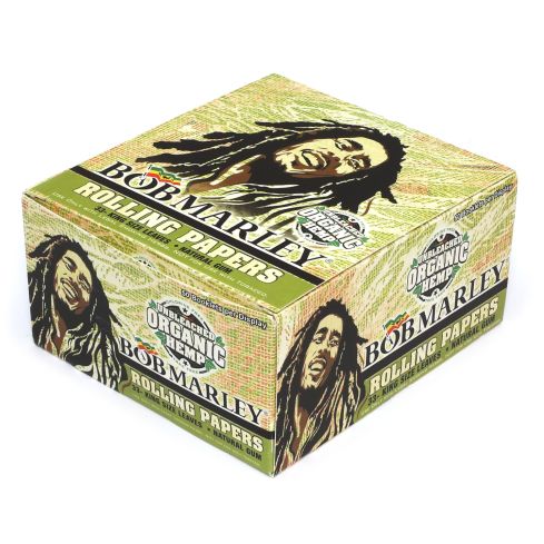 Sigaretipaber Bob Marley Unbleached Organic King size Rolling paper - 1 karp = 1650 paberit