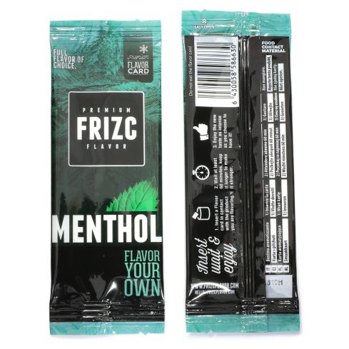 Frizc Menthol x 25 maitsekaardid