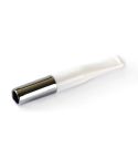 Denicotea Cigarette holder White + Silver color