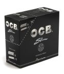 1 box OCB Slim King Size Rolling paper - 1600 papers