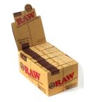 RAW Classic Single Wide 68mm Connoisseur Natural Rolling papers + tips