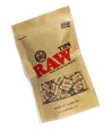 Sigaretifiltrid RAW Natural Unrefined Pre-Rolled Filter Tips - 1 bag of 200 tips