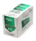 1 box Rizla Green Regular Cut Corners Rolling paper - 100 booklets = 5000 papers