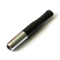 Cigarette sigaretipits Denicotea Black + Silver color