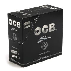 1 box OCB Slim King Size Rolling paper - 1600 papers