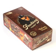 Sigaretipaber Smoking BROWN Double Unbleached Rolling paper - 1 karp = 3000 paberit