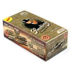 Sigaretipaber Smoking Organic Unbleached Regular tree free rolling paper - 1 karp - 3000 paberit