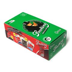 Sigaretipaber Smoking Green Regular size Cut Corners rolling paper - 50 x 60 paberit