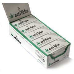 actiTube - activated CHARCOAL filters for rolling 9mm - 1 box = 250 filters