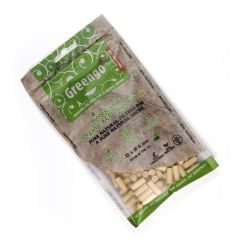 Greengo Biodegradable organic ECO unbleached Slim 6mm filter tips x 200