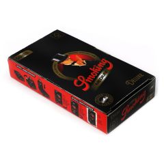Sigaretipaber SMOKING Black DeLuxe Medium size 1 1/4 rolling paper = 1250 paberit