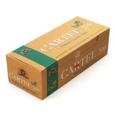 Hülsid Cartel Bio unbleached filtered Cigarette tubes - 200 tubes