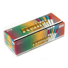 Rollo Accent Cigarette tube King Size 84mm with Multicolored filters - 200 tubes