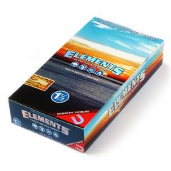 Sigaretipaber Elements size 1 1/4 Ultra Thin Rice rolling paper with Magnetic Closure